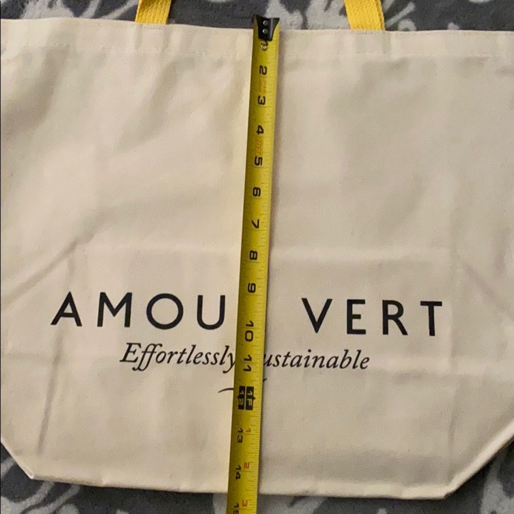 Large Amour Vert Tote bag - Picture 3 of 4